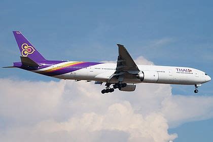 TG970 Thai Airways Flight .